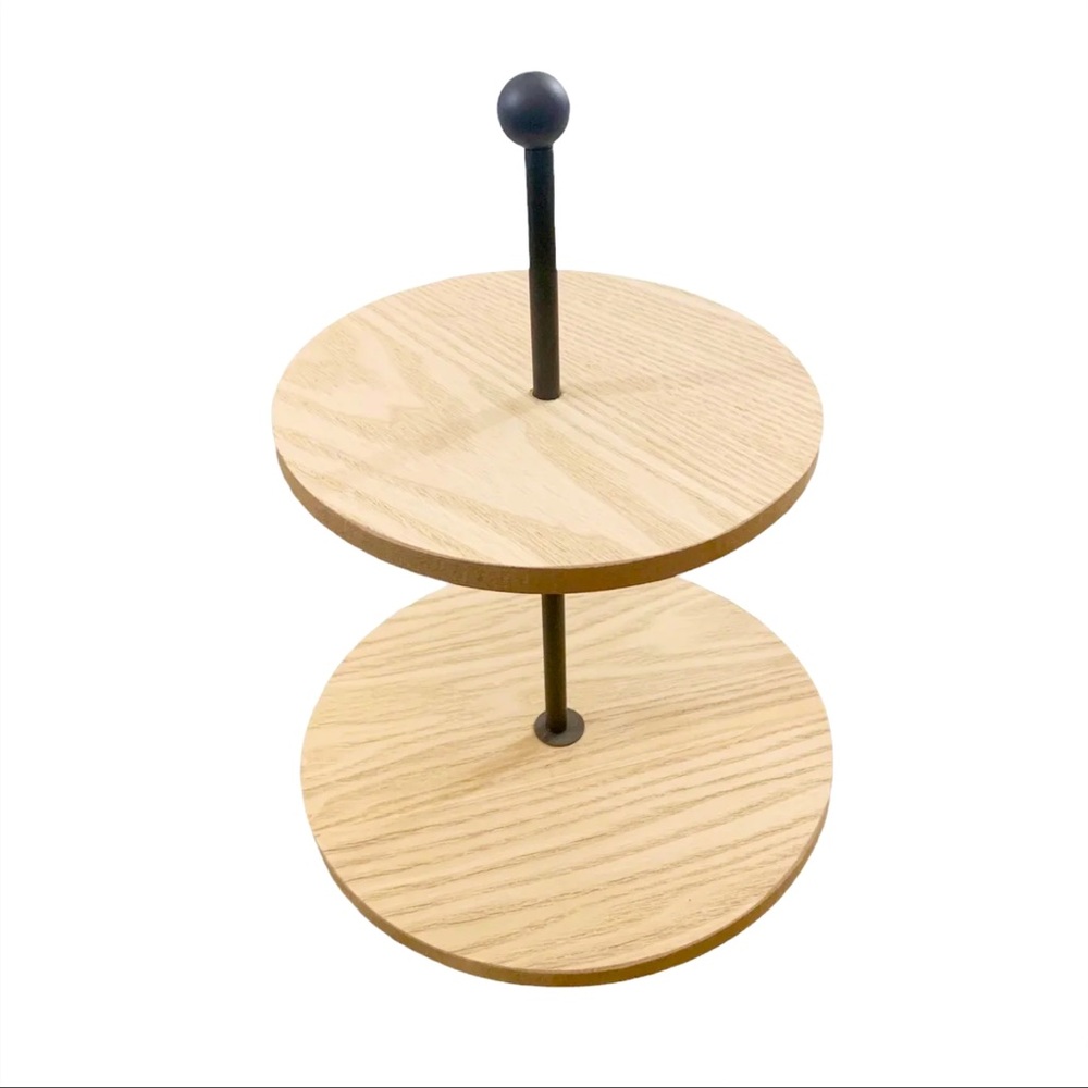 Target Wood/Metal 2-Tiered Tray